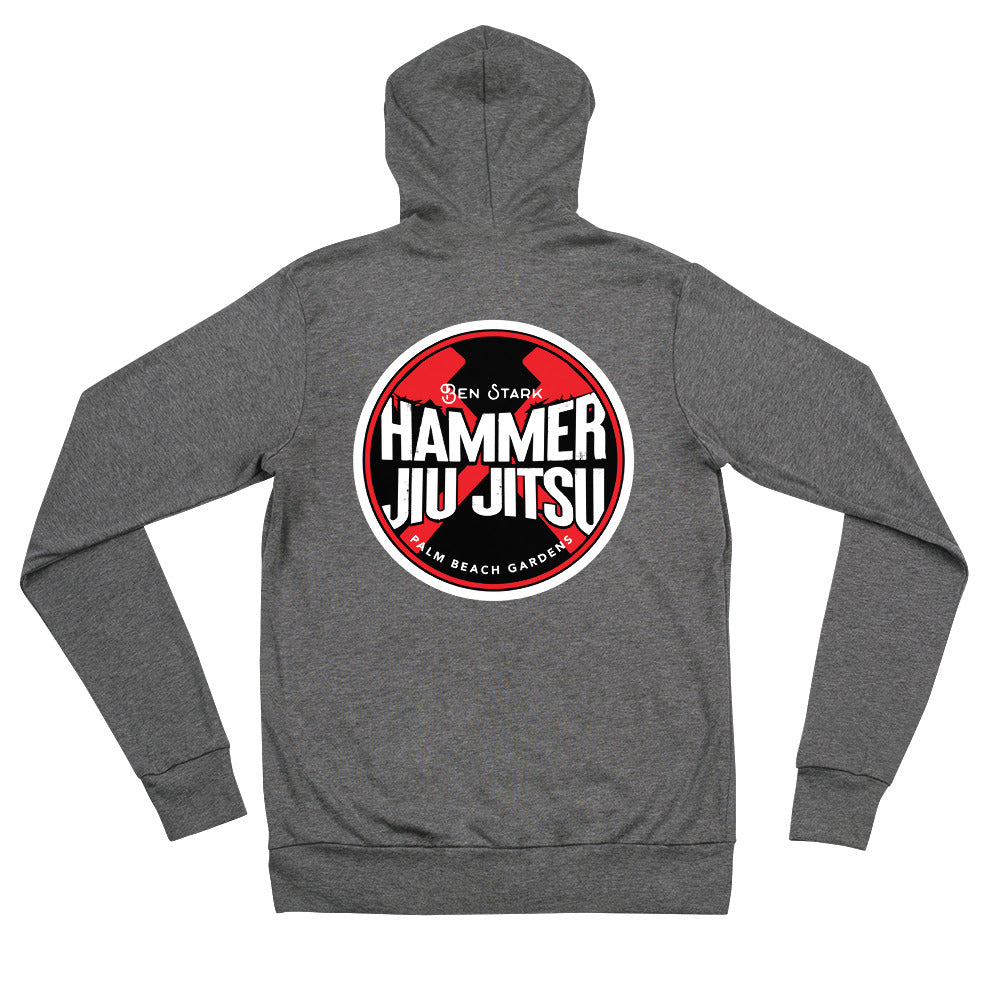 Hammer Jiu Jitsu Gen2 Unisex zip hoodie